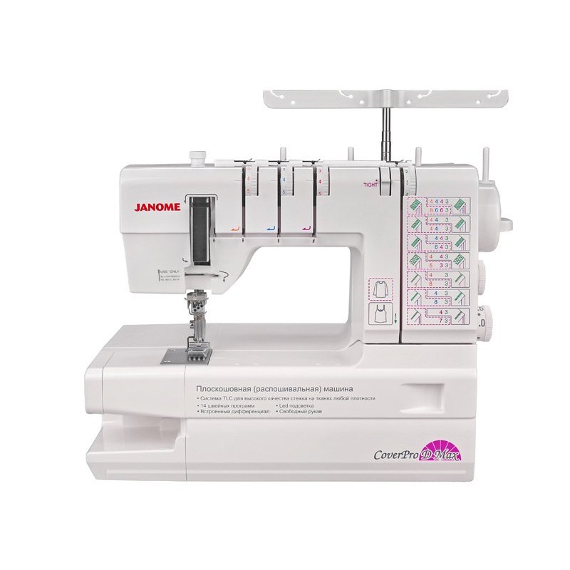 Распошивальная машина Janome CoverPro D Max